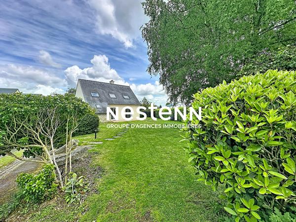 Maison - 105 m² - 4 chambres - Terrain de 1100 m² - Kerfeunteun/Quimper