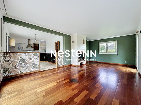 Maison - 105 m² - 4 chambres - Terrain de 1100 m² - Kerfeunteun/Quimper
