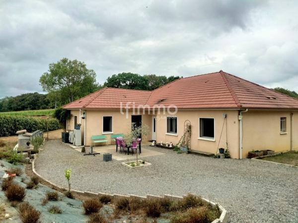 Maison plain pied 4 chambres Luc Armau