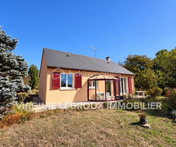Vous recherchez une maison de plain-pied en campagne avec une parcelle de plus de 3500m2 sans aucun vis à vis ? J'ai peut-être votre future maison. 
Située sur la commune de LAUNAY-VILLIERS à 3 kms de ST PIERRE LA COUR, cette maison de 1973 à rafraichir, offre un beau potentiel à ses futurs propriétaires.
Nous commencerons la visite par une entrée de 4m2 qui dessert à droite le salon-séjour traversant de 27m2 et à gauche, la cuisine fermée de 11m2. Vous auriez préféré une grande pièce de vie ? Pas de soucis, vous pourrez aisément abattre les cloisons (murs non porteurs) et en faire une belle pièce de vie lumineuse. 
Nous poursuivrons la visite avec le coin nuit composé d'un wc séparé, d'une salle de bain de 5m2 environ et de deux chambres de 9m2 et d'une chambre de 10m2.
Toutes les menuiseries sont en pvc double vitrage et ont été changées en 2023. La toiture est en ardoises d'Espagne et a été refaite en 2008. Le tableau a été refait également ainsi que l'isolation des combles. 
Le mode de chauffage est au gaz avec en complément un insert bois avec répartiteur de chaleur dans toutes les pièces.  La fosse septique est conforme, elle a été changée en 2011. 
Coté stockage, un garage attenant pouvant également être transformé en extension de la maison si vous le souhaitez et une dépendance en pierre de 40m2 environ complète l'équipement de cette maison. 
Coté jardin, vous pourrez profitez en toute tranquillité d'une parcelle de plus de 3500m2 arborée, agrémentée d'un verger et d'un potager. 
Alors ce descriptif semble correspondre à votre recherche ? Appelez moi pour plus de renseignements et peut-être fixer une visite !
Et n'oubliez pas, la maison est située à moins de 4 minutes de Saint-Pierre-La-Cour, de Port-Brillet ou encore du Bourgneuf-La-Forêt, communes sur lesquelles vous aurez à disposition :  école privée ou publique, collège privé ou public, pôle enfance jeunesse, mais aussi, médecins, dentiste, kinés, centre de soins infirmiers, ostéopathes, orthophoniste, psychologue, sage-femme,  pharmacie, infirmières libérales ainsi que de nombreuses infrastructures sportives, des commerces (supérette, boulangerie, boucherie, coiffeurs, bar, etc), sans oublier des gares ferroviaires avec des arrêts quotidiens.
