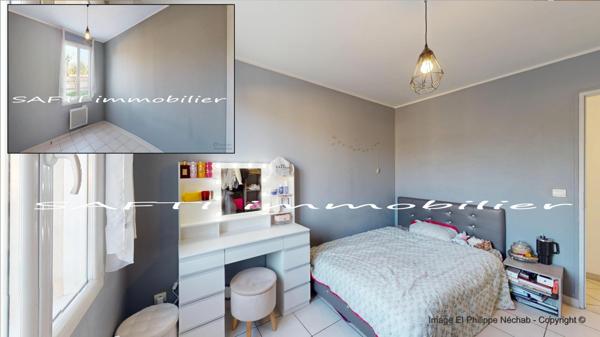 Rosny-sur-Seine : Maison contemporaine 127m2 avec vie de Plain-pied / 5 chambres / jardin clos de 840m2 autour.