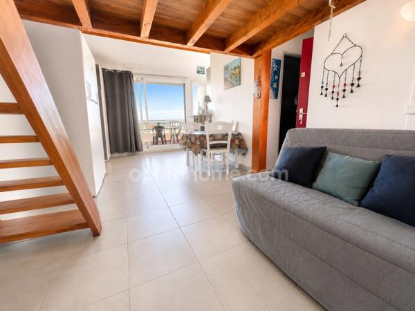 Appartement rénové avec terrasse panoramique vue mer et Sète - MARSEILLAN (34)