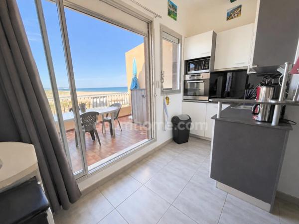 Appartement rénové avec terrasse panoramique vue mer et Sète - MARSEILLAN (34)
