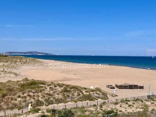 Appartement rénové avec terrasse panoramique vue mer et Sète - MARSEILLAN (34)