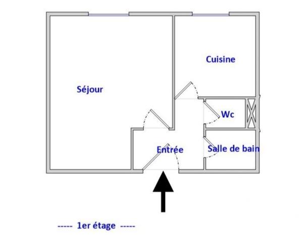Studio à vendre 34,85 m² Le Pecq