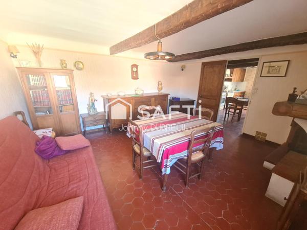 PIGNANS - MAISON DE VILLAGE 75M2, 2 CHAMBRES, GARAGE