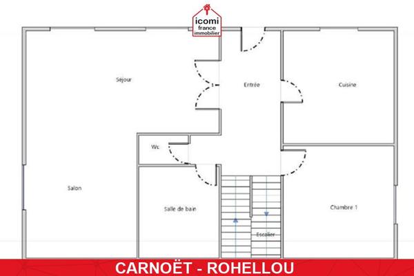 A VENDRE - MAISON 132 M2 - CONSTRUCTION 1981 - 5 CHAMBRES - SOUS-SOL - A RAFRAICHIR - 2 PETITES DEPENDANCES ET UN HANGAR - 3700 M2 DE TERRAIN - A 5MIN EN VOITURE DE LA VALLEE DES SAINTS