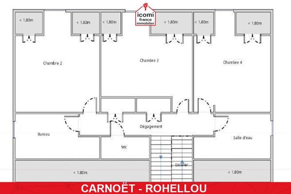 A VENDRE - MAISON 132 M2 - CONSTRUCTION 1981 - 5 CHAMBRES - SOUS-SOL - A RAFRAICHIR - 2 PETITES DEPENDANCES ET UN HANGAR - 3700 M2 DE TERRAIN - A 5MIN EN VOITURE DE LA VALLEE DES SAINTS