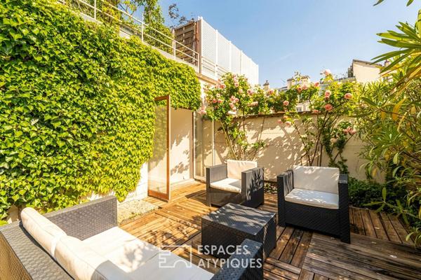 Mini-loft avec terrasse