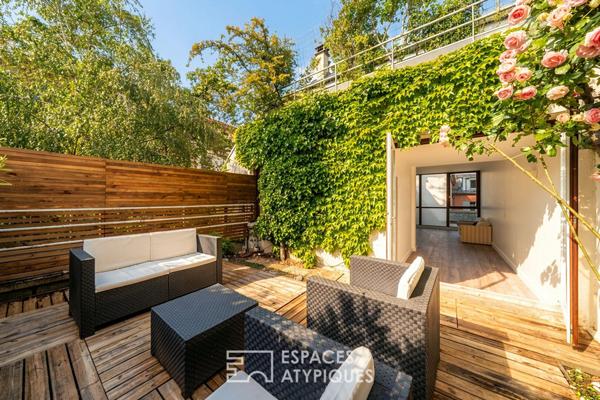 Mini-loft avec terrasse