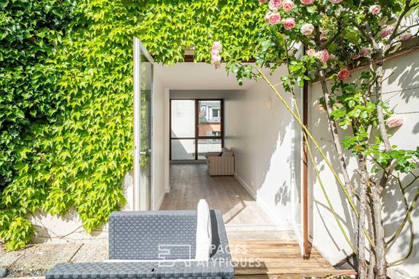 Mini-loft avec terrasse