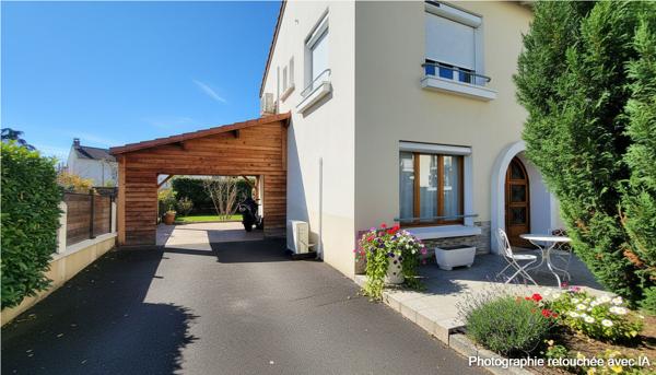 Maison Clermont Ferrand  avec jardin, terrasse et climatisation.