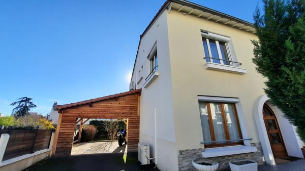 Maison Clermont Ferrand  avec jardin, terrasse et climatisation.