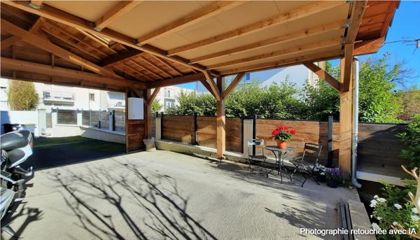 Maison Clermont Ferrand  avec jardin, terrasse et climatisation.