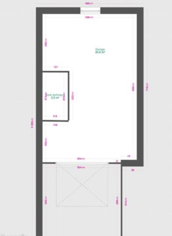 Bormes-les-Mimosas (83230) Appartement T2 à créer à partir d'un garage