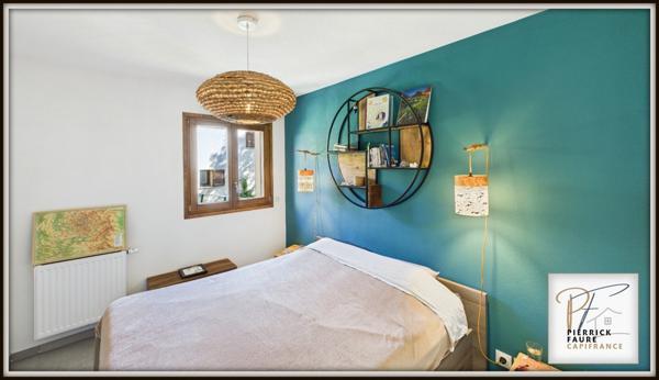 T3 avec terrasse plein sud, vue montagnes, garage et cave à Briançon