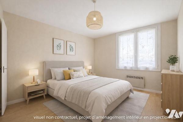 Lyon 5ème – T4 de 66,70m² au dernier étage avec balcon et vue panoramique