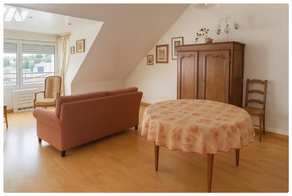 Appartement T3 avec vue imprenable sur les monuments d’Angers – Quartier de la Doutre