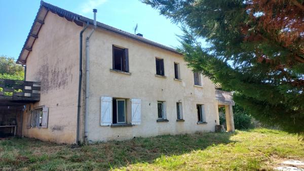Maison à vendre 6 pièces proche GOURDON (46)