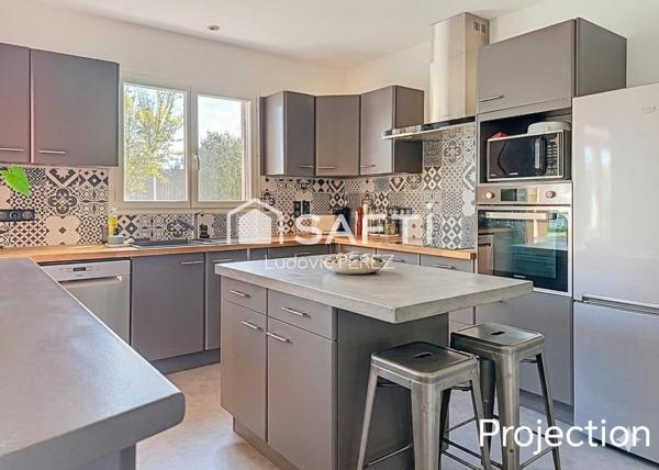 Maison 155 m² – 4 chambres + bureau – Aucun travaux – Terrain 989 m²