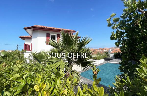 VILLA BASQUE AVEC JARDIN ET PISCINE