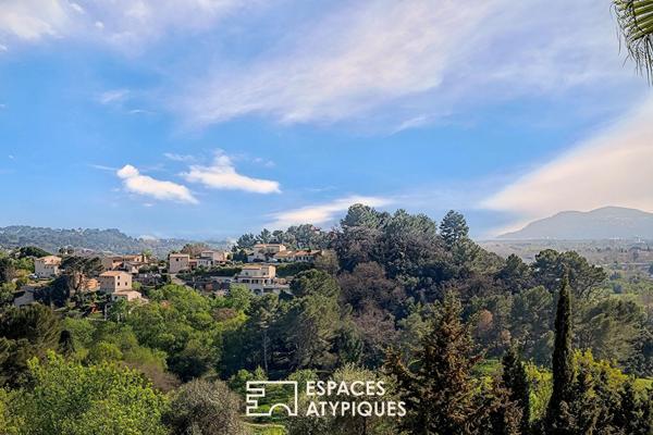 Belvédère azuréen : l’art de vivre entre mer et Tanneron à La Roquette sur Siagne