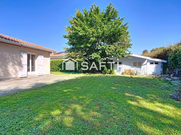 CHARMANTE MAISON DE PLAIN PIED AU CALME AVEC JARDIN ARBORÉ