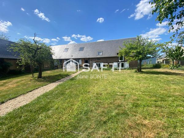 Ancienne grange avec garage