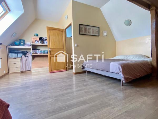 Ancienne grange avec garage