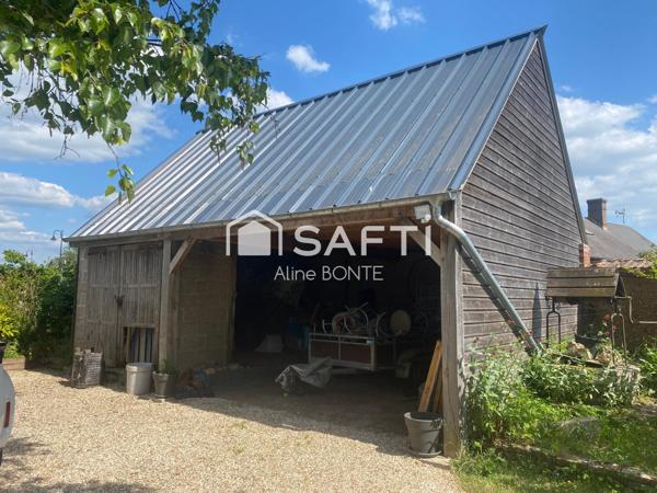 Ancienne grange avec garage