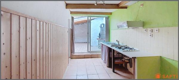 Maison 1 chambre avec patio