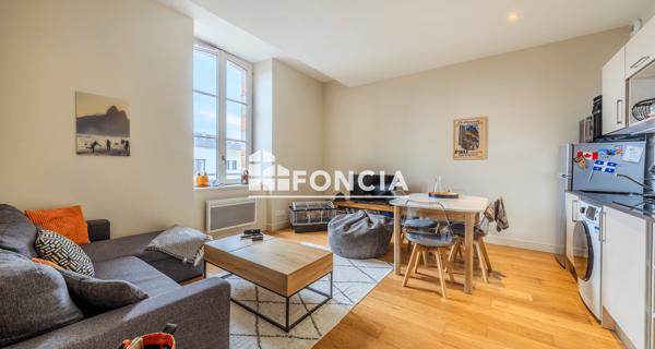 À vendre Appartement 2 pièces 38.9 m² - Saint-brieuc 22000