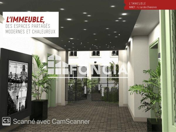 Location Appartement 2 pièces 32.4 m² - 4 RUE DES CHANOINES Nancy 54000