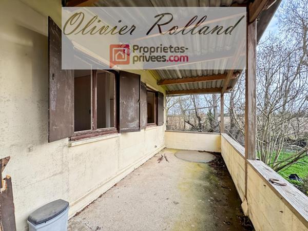 49290 - Montreuil Bellay - Maison à rénover au bord du Thouet