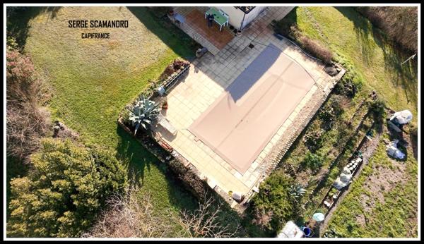 MIRANDE (32) maison à vendre 6 pièces - 4 chambres - piscine 11X5 - terrain 2515 m²