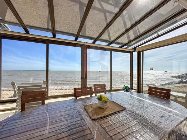 MAISON VUE MER 5ch, garage et accès direct plage