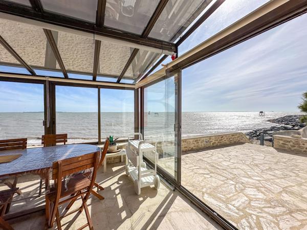 MAISON VUE MER 5ch, garage et accès direct plage