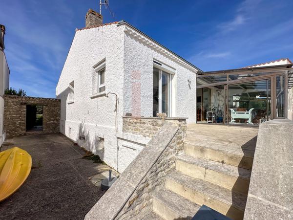 MAISON VUE MER 5ch, garage et accès direct plage