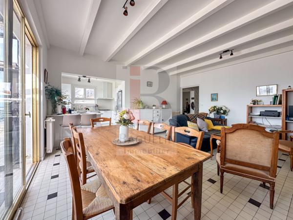MAISON VUE MER 5ch, garage et accès direct plage