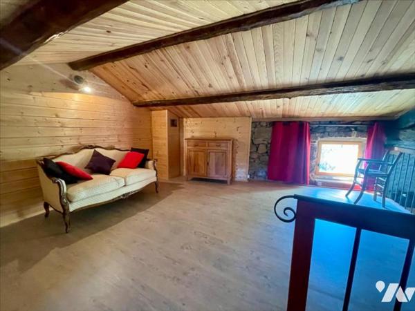 Charmante maison en pierres rénovée avec jardin et garages