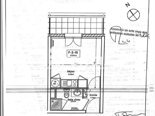 À vendre Studio 17 m² - Blois 41000