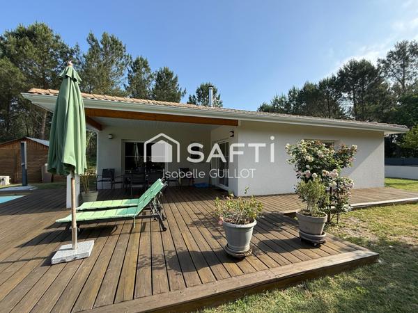 Maison 3 chambres avec piscine et garage
