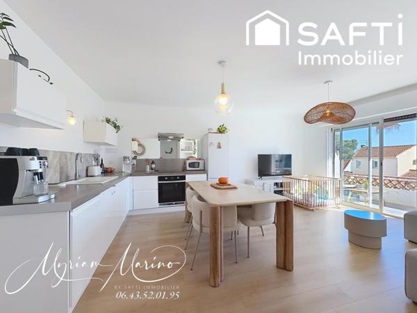 Saint-Aygulf avec jardin privatif - Appartement 3 pièces 60 m²