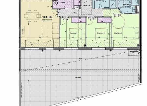 Appartement à vendre  4 pièces • 78,56 m2 Port-la-Nouvelle