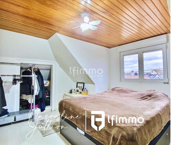 Appartement T3 dernier étage dans petite copropriété