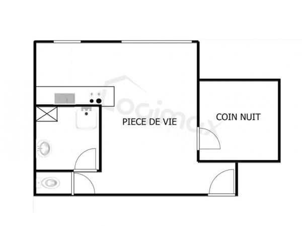 Vente appartement La rochelle, 38m² 1 pièce 116 600 Charente-maritime