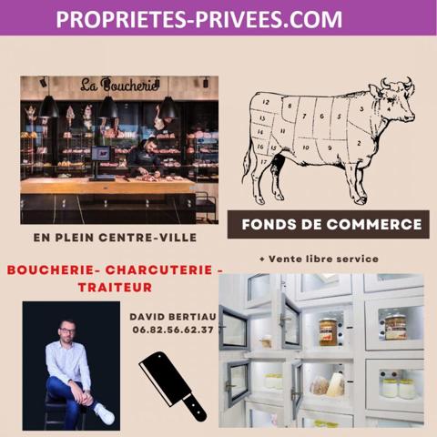 SECTEUR RENNES - BOUCHERIE CHARCUTERIE TRAITEUR  180 m²