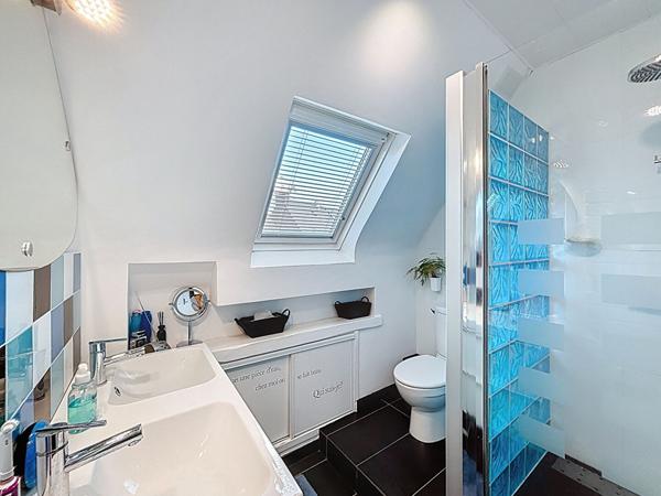 Maison 3 chambres, bureau, jardin et garage - 110m² - Hennebont, rive droite