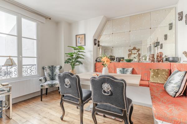 Paris 7ème – École Militaire / Tour-Maubourg – 3 pièces 54 m² entièrement rénové