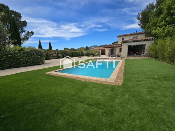 Maison d’Exception avec Piscine, Cuisine d’Été et Terrain de Pétanque – Cœur de la Provence